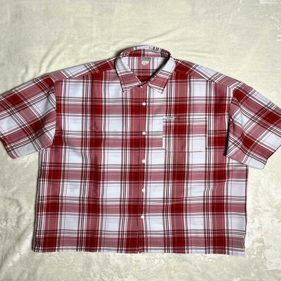 CalTop Workwear Button Up Men's 4X Country Farm Field Short Sleeve Rockabilly - Picture 1 of 7